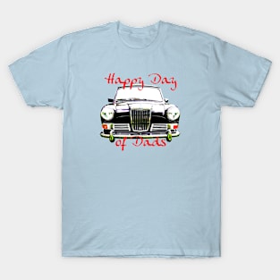 Father's Day 1960s Riley Elf classic car Day of Dads T-Shirt